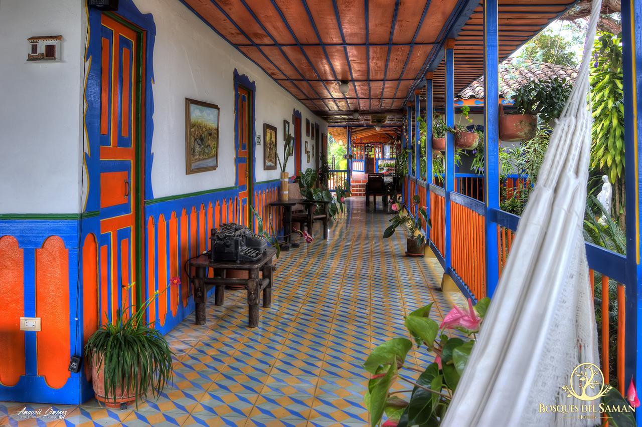Hotel Bosques Del Saman Alcala 金巴亚 外观 照片