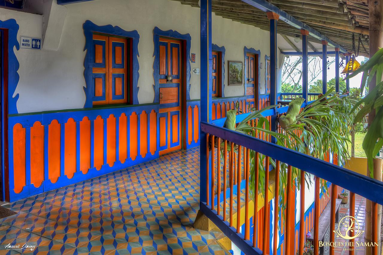 Hotel Bosques Del Saman Alcala 金巴亚 外观 照片
