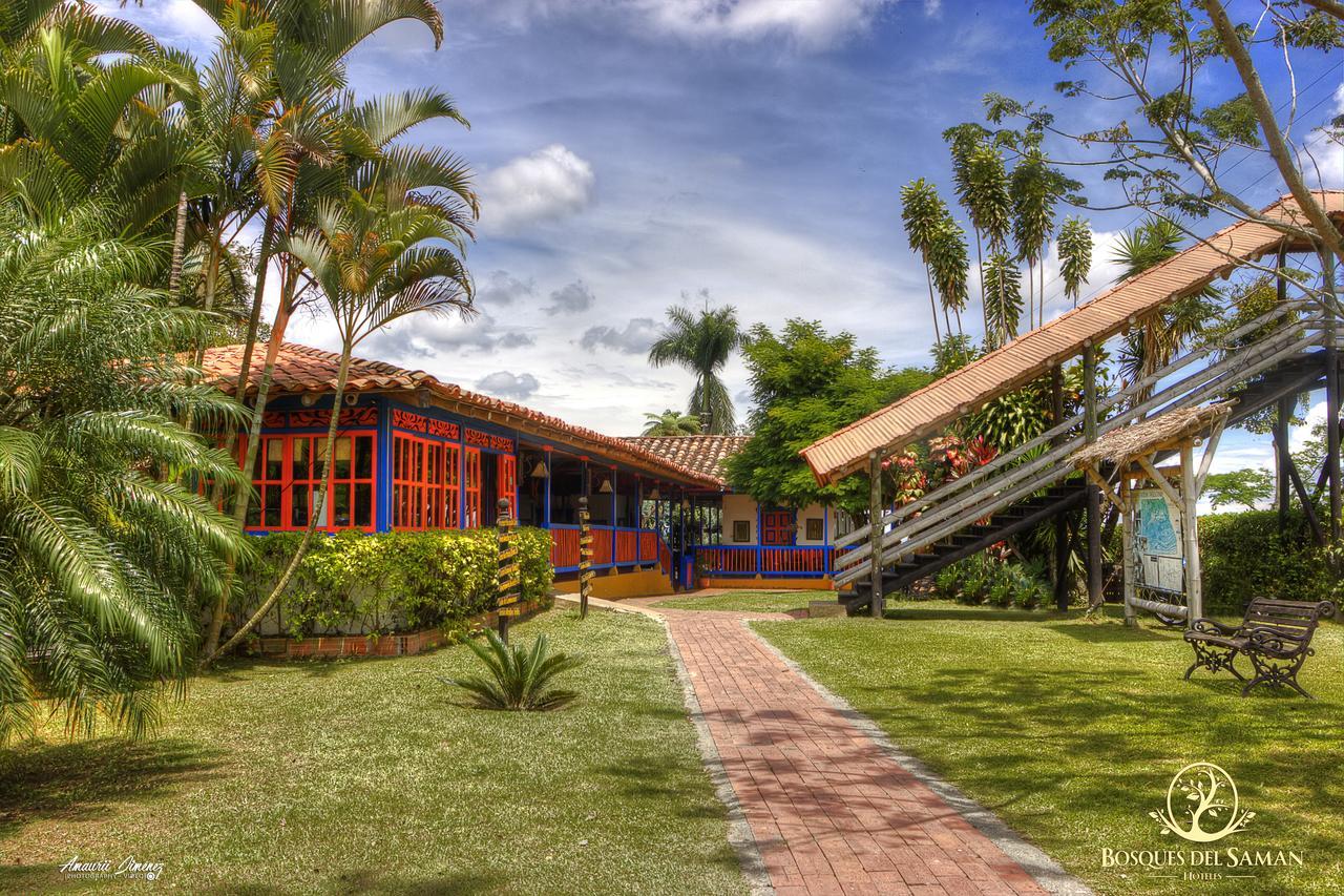 Hotel Bosques Del Saman Alcala 金巴亚 外观 照片